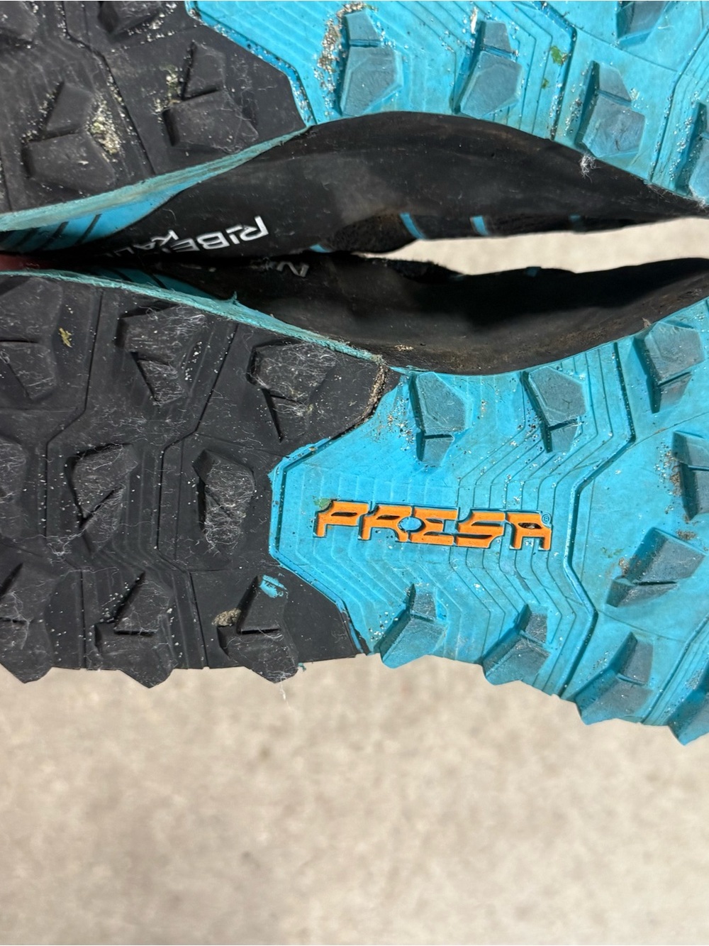 Scarpa Ribelle Run Kalibra ST men’s Sz 9 Trail, Fell Sky Off-Road Running - Picture 7 of 9